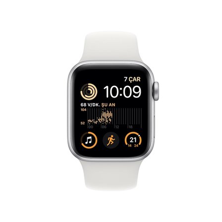 Apple Watch SE MNPP3TU/A Beyaz - Gümüş Akıllı Saat